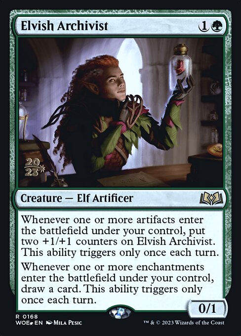 Elvish Archivist - Wilds of Eldraine Promos