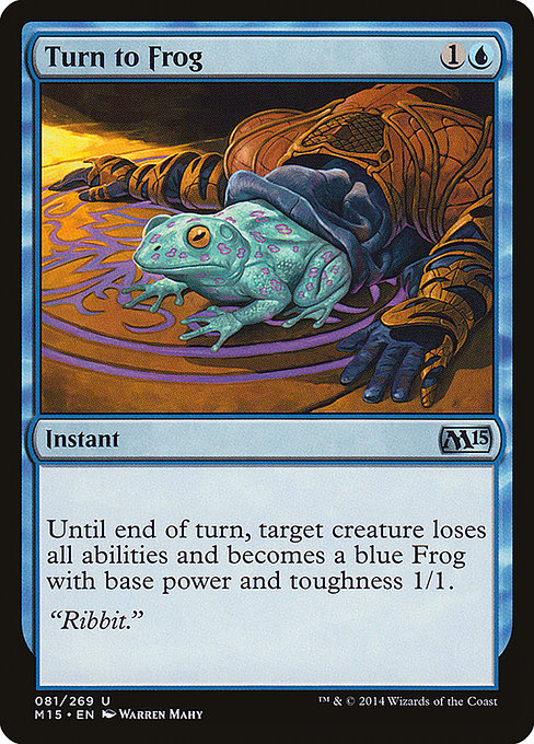 Turn to Frog - Magic 2015