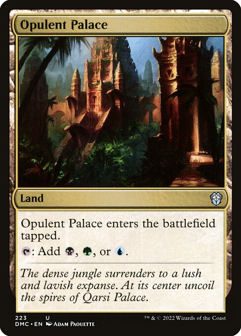 Opulent Palace - Dominaria United Commander