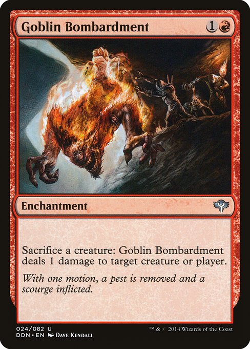 Goblin Bombardment - Duel Decks: Speed vs. Cunning