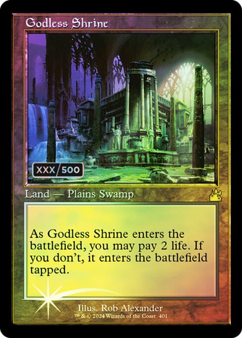 Godless Shrine - Ravnica Remastered - Double Rainbow