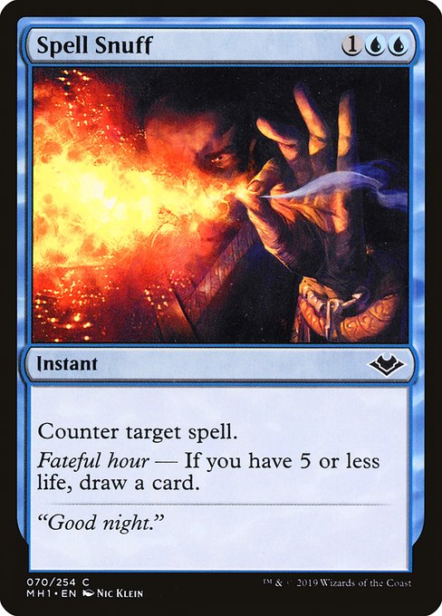 Spell Snuff - Modern Horizons