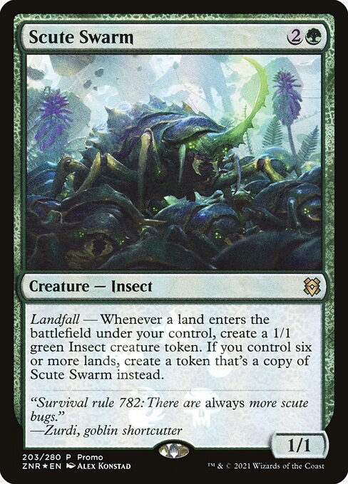 Scute Swarm - Resale Promos - Promo Foil