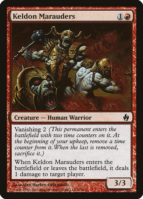 Keldon Marauders - Premium Deck Series: Fire and Lightning - Promo Foil