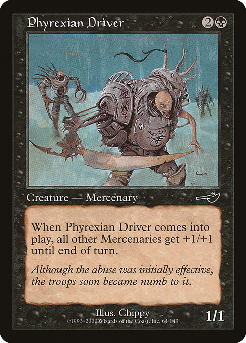 Phyrexian Driver - Nemesis