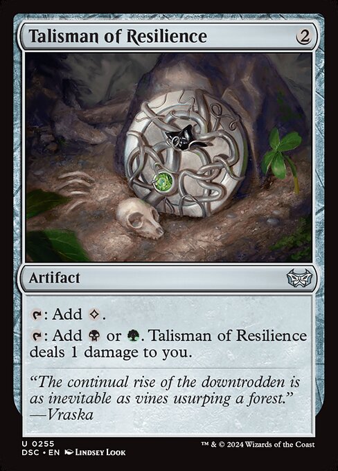 Talisman of Resilience - Duskmourn: House of Horror Commander