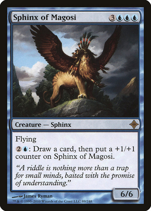 Sphinx of Magosi - Rise of the Eldrazi