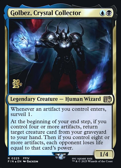 Golbez, Crystal Collector - Final Fantasy Promos