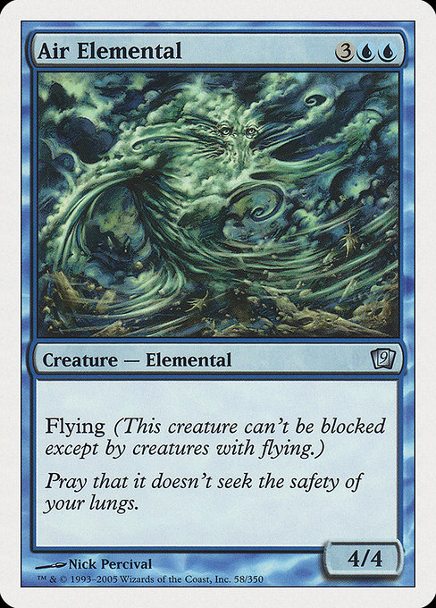 Air Elemental - Ninth Edition