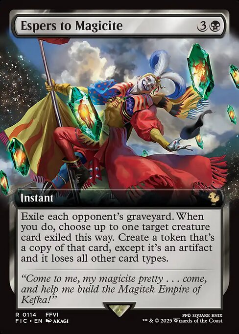 Espers to Magicite - Final Fantasy Commander - Extended Art