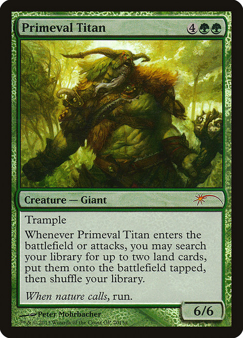 Primeval Titan - Grand Prix Promos