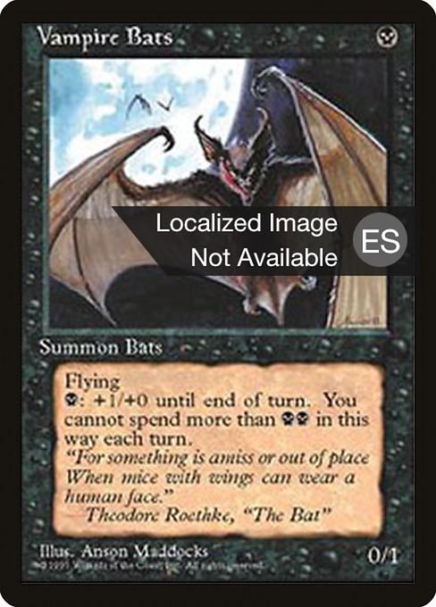 Vampire Bats - Fourth Edition Foreign Black Border