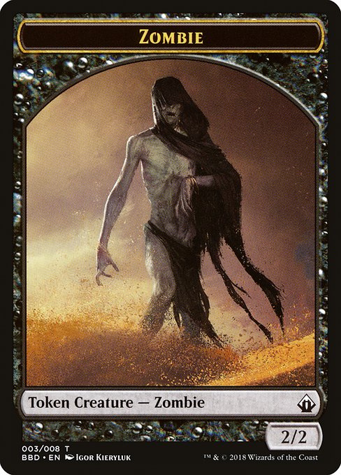 Zombie - Battlebond Tokens