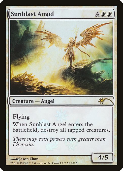 Sunblast Angel - Resale Promos - Promo Foil