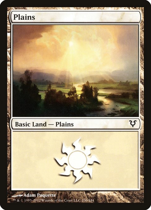 Plains - Avacyn Restored