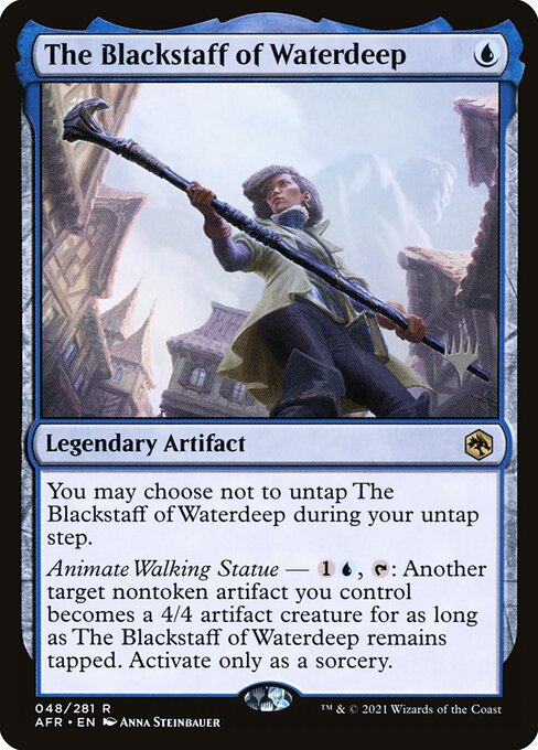 The Blackstaff of Waterdeep - Adventures in the Forgotten Realms Promos