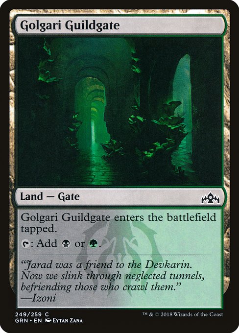 Golgari Guildgate - Guilds of Ravnica