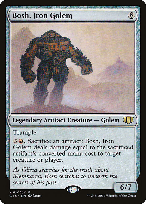 Bosh, Iron Golem - Commander 2014