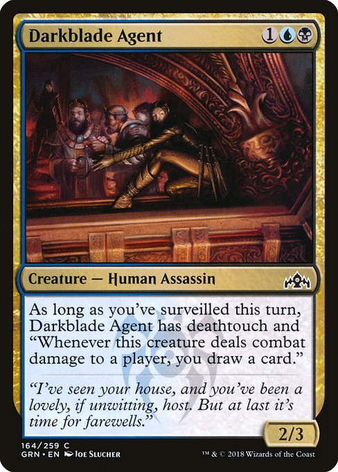 Darkblade Agent - Guilds of Ravnica