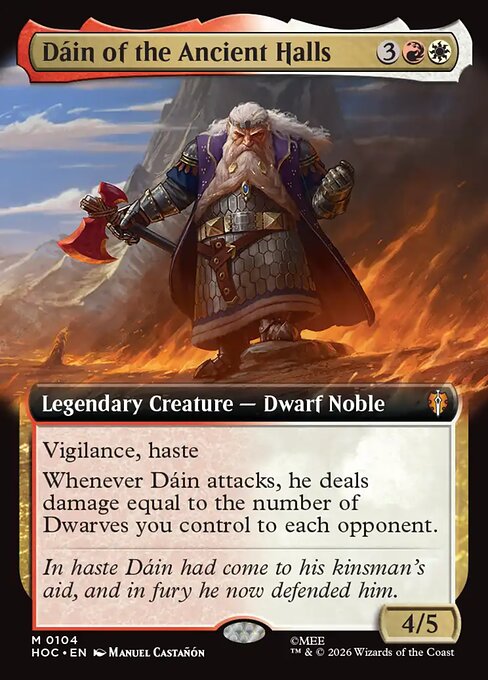 Dáin of the Ancient Halls - The Hobbit Eternal