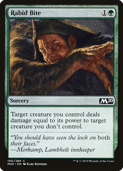 Rabid Bite - Core Set 2020