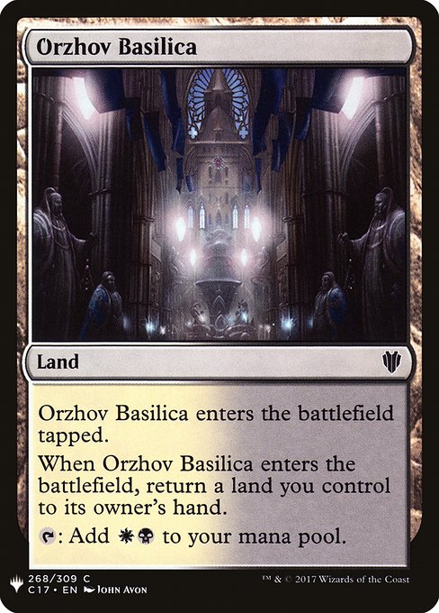 Orzhov Basilica - The List