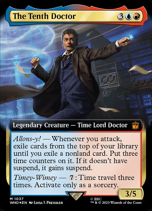 The Tenth Doctor - Doctor Who - Surge Foil