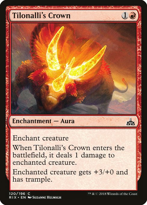 Tilonalli's Crown - Rivals of Ixalan