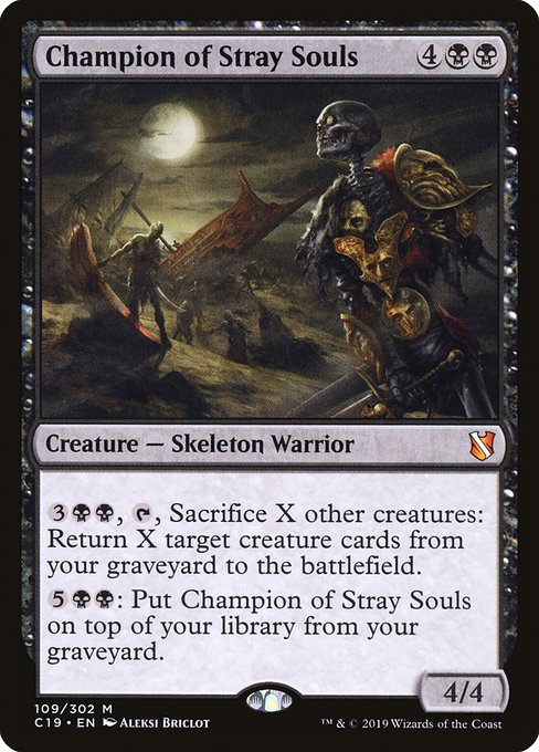 Champion of Stray Souls - Commander 2019