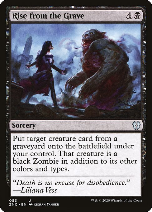 Rise from the Grave - Zendikar Rising Commander