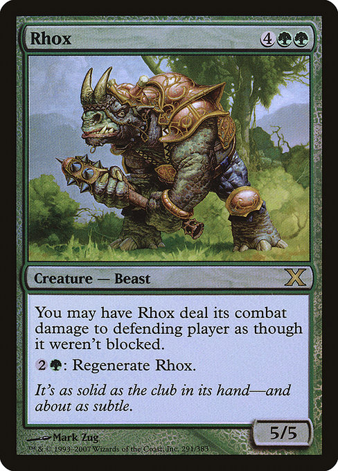 Rhox - Tenth Edition - Promo Foil