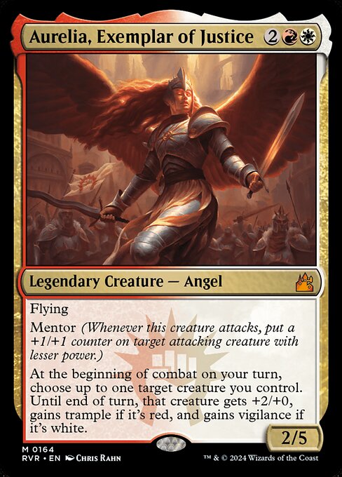 Aurelia, Exemplar of Justice - Ravnica Remastered