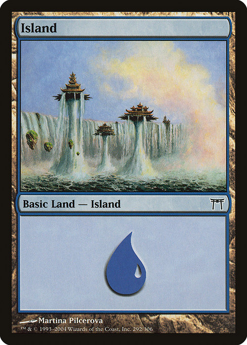 Island - Champions of Kamigawa