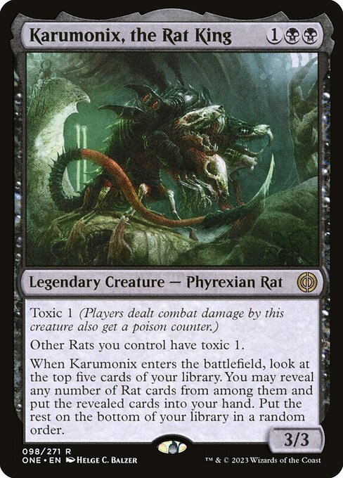 Karumonix, the Rat King - Phyrexia: All Will Be One