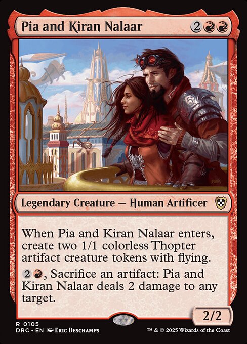 Pia and Kiran Nalaar - Aetherdrift Commander