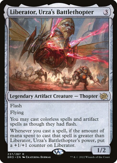 Liberator, Urza's Battlethopter - The Brothers' War Promos