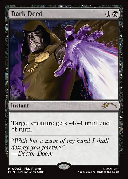 Dark Deed - Wizards Play Network 2026