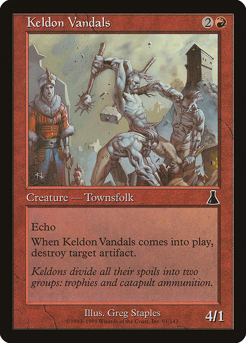 Keldon Vandals - Urza's Destiny