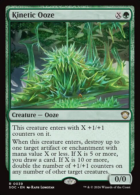 Kinetic Ooze - Secrets of Strixhaven Commander