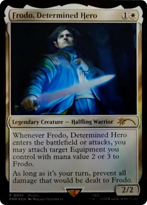 Frodo, Determined Hero - Tales of Middle-earth Deluxe Commander Kit - Promo Foil