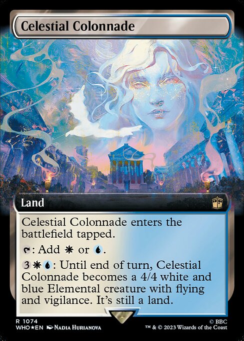 Celestial Colonnade - Doctor Who - Surge Foil