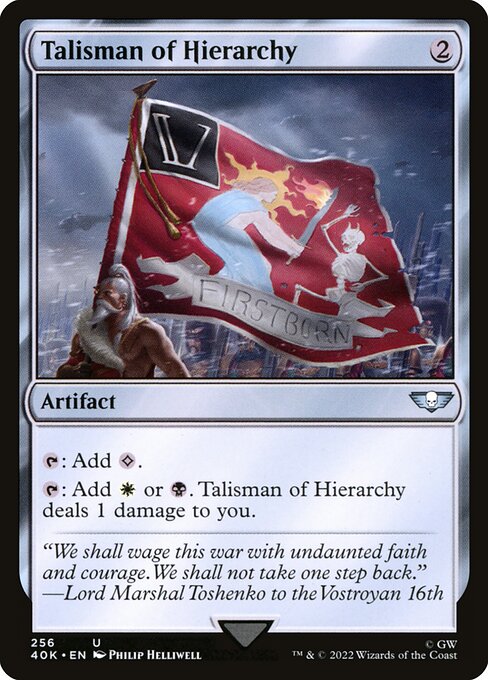 Talisman of Hierarchy - Warhammer 40,000 Commander