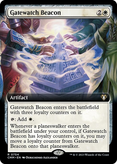 Gatewatch Beacon - Commander Masters - Extended Art