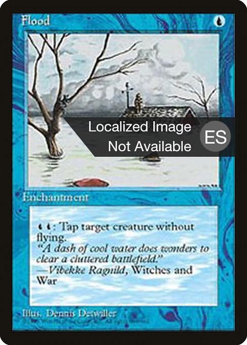 Inundación (Flood) - Fourth Edition Foreign Black Border
