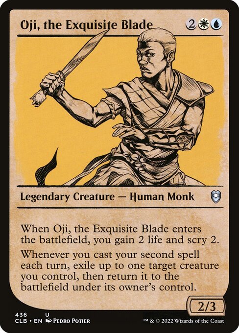 Oji, the Exquisite Blade - Commander Legends: Battle for Baldur's Gate - Showcase
