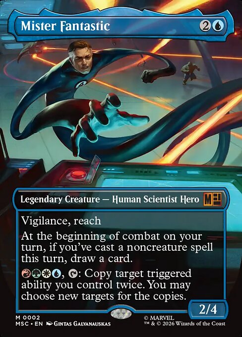 Mister Fantastic - Marvel Super Heroes Commander - Borderless