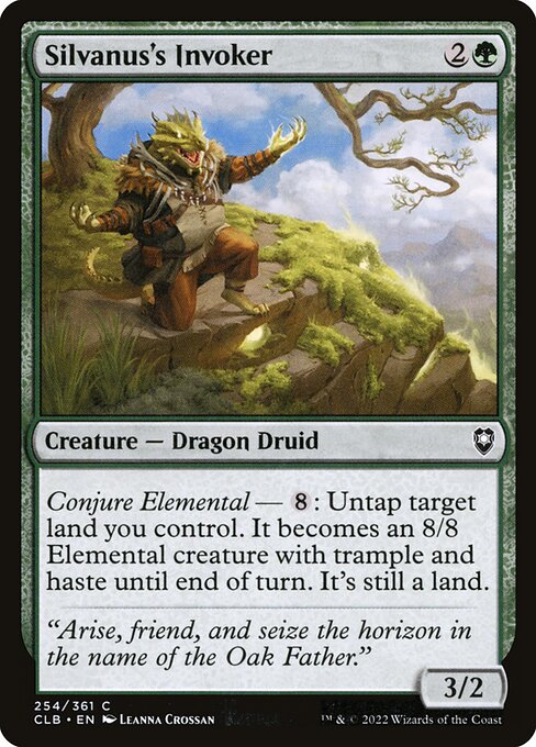 Silvanus's Invoker - Commander Legends: Battle for Baldur's Gate