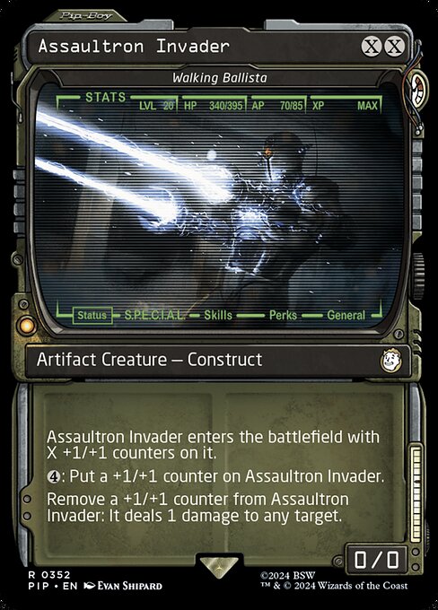 Assaultron Invader (Walking Ballista) - Fallout