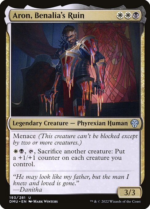 Aron, Benalia's Ruin - Dominaria United