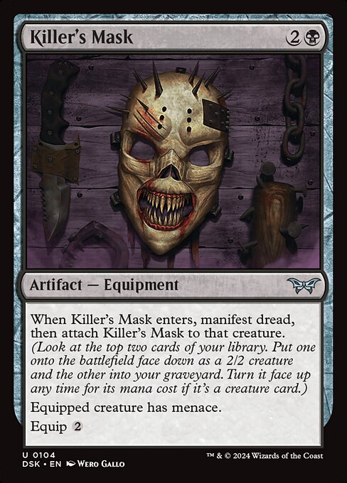 Killer's Mask - Duskmourn: House of Horror
